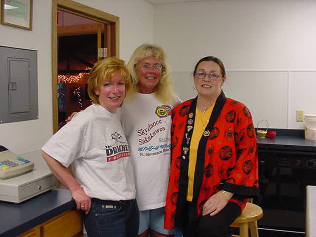 JoAnn Weber, in red, died of natural causes late last week.